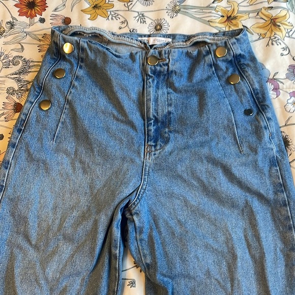 Zara cropped wide leg jeans - Picture 3 of 9